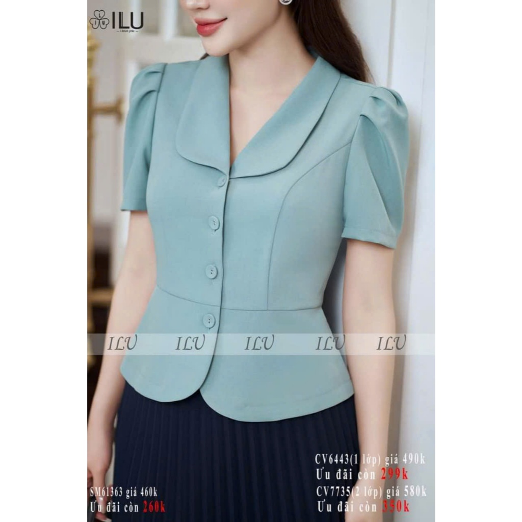 ÁO KIỂU N33 TRƠN ĐƠN GIẢN