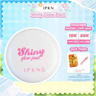  Phấn Phủ Nén Có Nhũ Hiệu Ứng Căng Bóng Hồng Hào Shiny Glow Pact 5.5g 