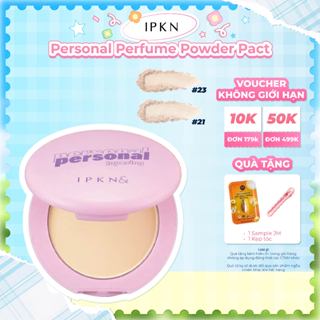  Phấn Phủ Nén Hương Nước Hoa Daiso IPKN Personal Perfume Powder Pact 9g  Hồng  