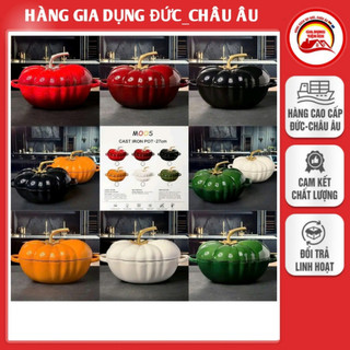 Nồi Gang Cà Chua Moos 27cm x 21cm x 15,5cm Thương Hiệu Đức Chính Hãng