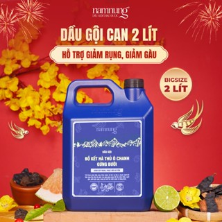  Can Dầu Gội Thảo Dược NAMNUNG 2 Lít Giảm Rụng Tóc Giảm Gàu Ngứa Dưỡng Tóc Chắc Khỏe Bồ Kết Vỏ Bưởi 