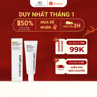   Top 1 bán chạy  Kem dưỡng keo ong CNP LABORATORY Ampule Active Shot Cream 50ML - AB AUTHENTIC 