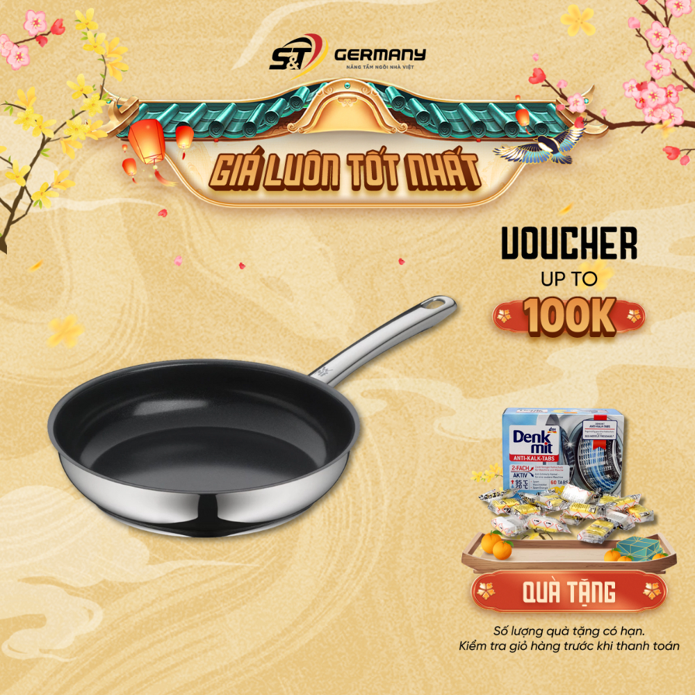 Chảo chống dính WMF Devil cán inox, chảo rán chống dính chất lượng cao GermanySnT HCM