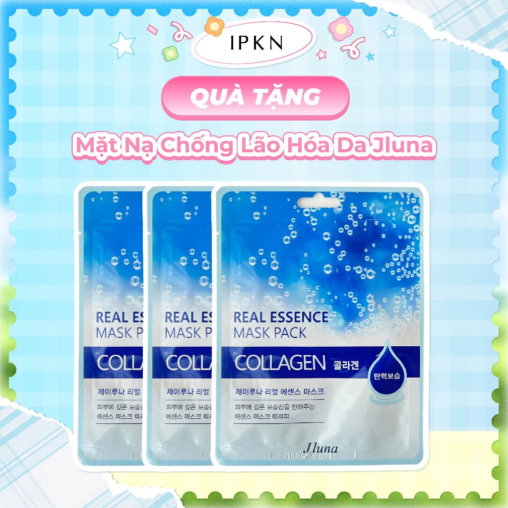 [QUÀ TẶNG] Mặt Nạ Jluna Real Essence Collagen Mask Pack Giao Ngẫu Nhiên (T5/2027)