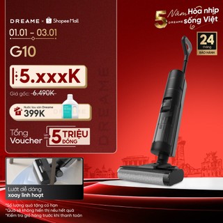  Dreame G10 Máy hút bụi lau sàn không dây | lực hút 7.000Pa | tự làm sạch chỉ với một nút nhấn | BH 24 tháng 