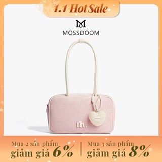  Mossdoom Maris Bag Túi đeo vai đa năng để đi lại với mặt dây chuyền 