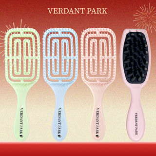  Lược gỡ rối VERDANT PARK lược chải tóc tạo phồng tóc chống tĩnh điện sấy tạo kiểu lược dùng cho salon VERDANTPARK VDPK02 