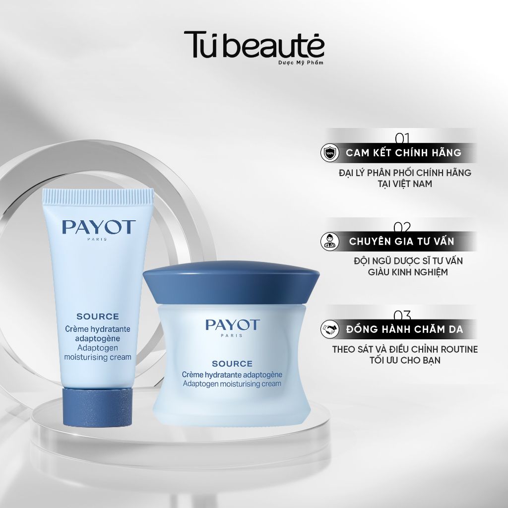 [HÀNG CÔNG TY] Kem Dưỡng Cấp Ẩm Payot Source Adaptogen Moisturising Cream