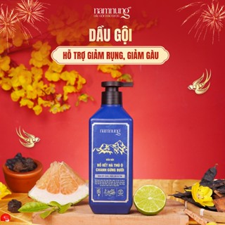  Dầu Gội NAMNUNG Dầu Gội Thảo Dược Bồ Kết Giảm Rụng Giảm Gàu Ngứa Dưỡng Tóc Mềm Mượt Chắc Khỏe 