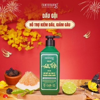  Dầu Gội Giảm Rụng Kiềm Dầu Thảo Dược NAMNUNG Giảm Gàu Phồng Tóc Dùng Cho Tóc Nhanh Bết 500Ml 