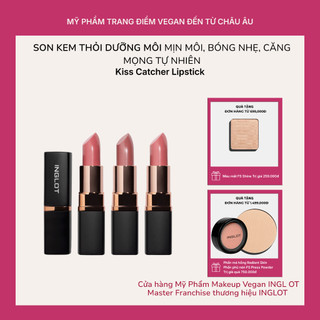  Son Kem Thỏi Dưỡng Môi Inglot Kiss Catcher Lipstick Mịn Môi Bóng Nhẹ Căng Mọng Tự Nhiên 4g 
