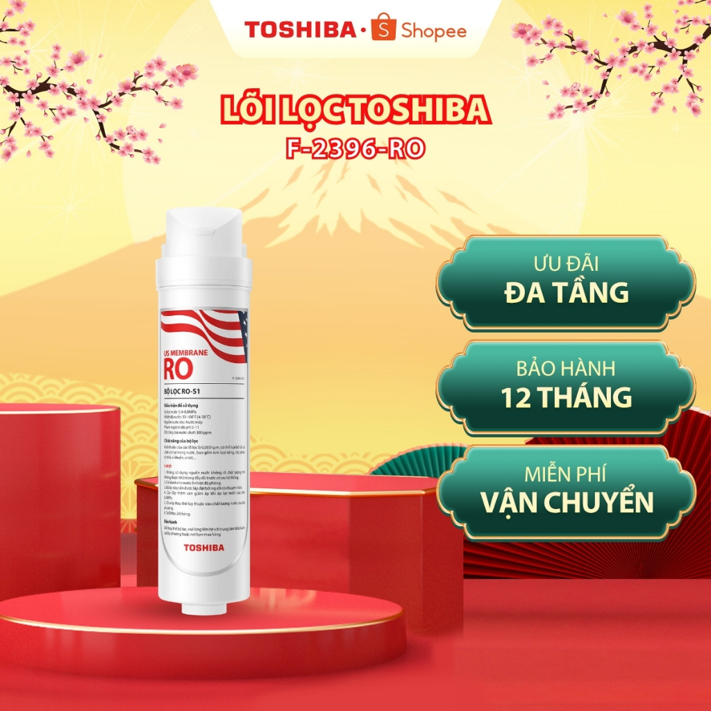 Lõi lọc Toshiba F-2396-RO Dùng cho máy - TWP-N2396SVN(W) - TWP-H2396SVN(W) - TWP-W2396SVN(M)