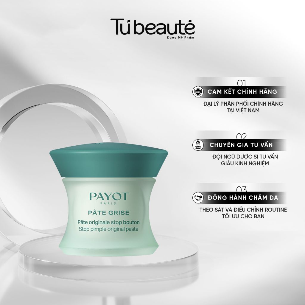 [HÀNG CÔNG TY] Kem Chấm Mụn Payot Pate Grise Stop Pimple Original Paste