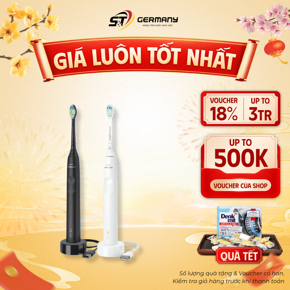 Bàn chải điện Philips Sonicare HX3671/23,HX3671/54 cao cấp nội địa Đức GermanySNT 420067