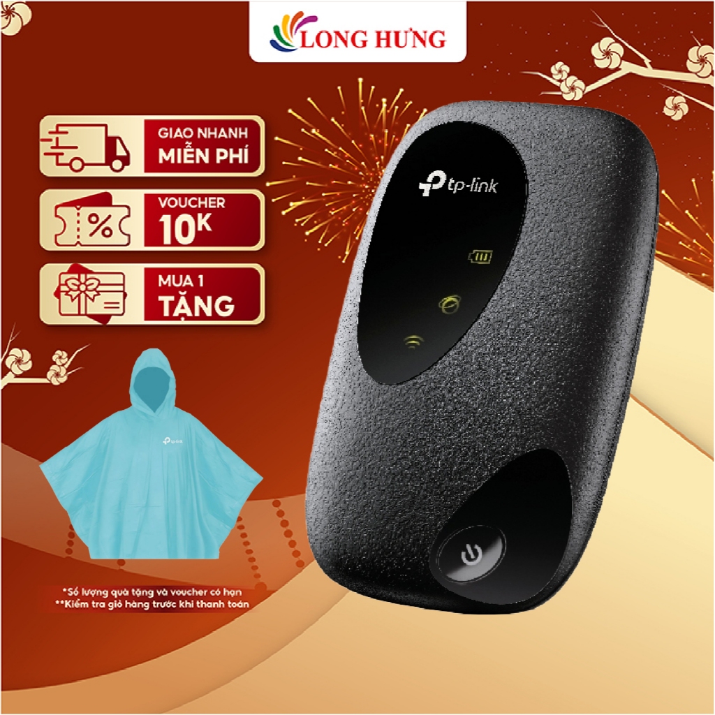 Bộ thiết bị phát Wifi 4G LTE TP-Link M7000 - Hàng chính hãng