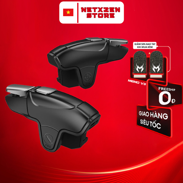 Nút chơi pubg mobile MEMO AK02 hỗ trợ auto tap ghìm tâm chơi game PUBG / FreeFire