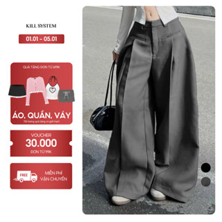  Quần tây dài ống rộng EMERALD - KILL SYSTEM 