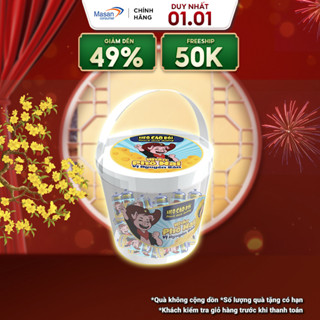   Chọn loại  Xô Xúc xích tiệt trùng Heo cao bồi nhân phô mai x 12cây x 32gr 