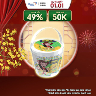   Chọn loại  Xô Xúc xích tiệt trùng Heo cao bồi nhân phô mai vị bắp x 12cây x 32gr 