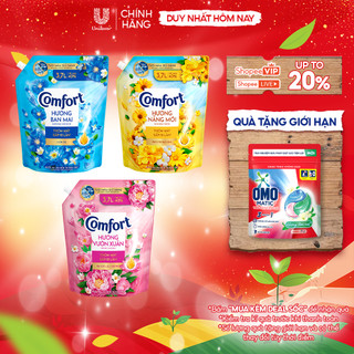  Nước Xả Làm Mềm Vải Comfort Đậm Đặc Một Lần Xả Thơm Mát Suốt Ngày Dài túi 3.7L 