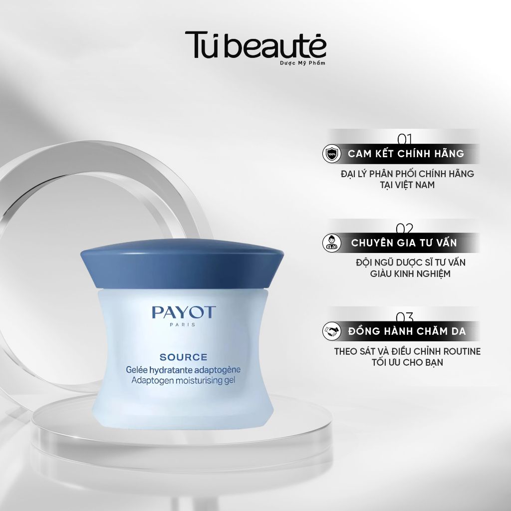 [HÀNG CÔNG TY] Gel Dưỡng Ẩm Payot Source Adaptogen Moisturising Gel 50ml