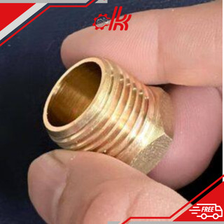 Bít thau ren ngoài - Nút bịt ren ngoài - Đồng thau