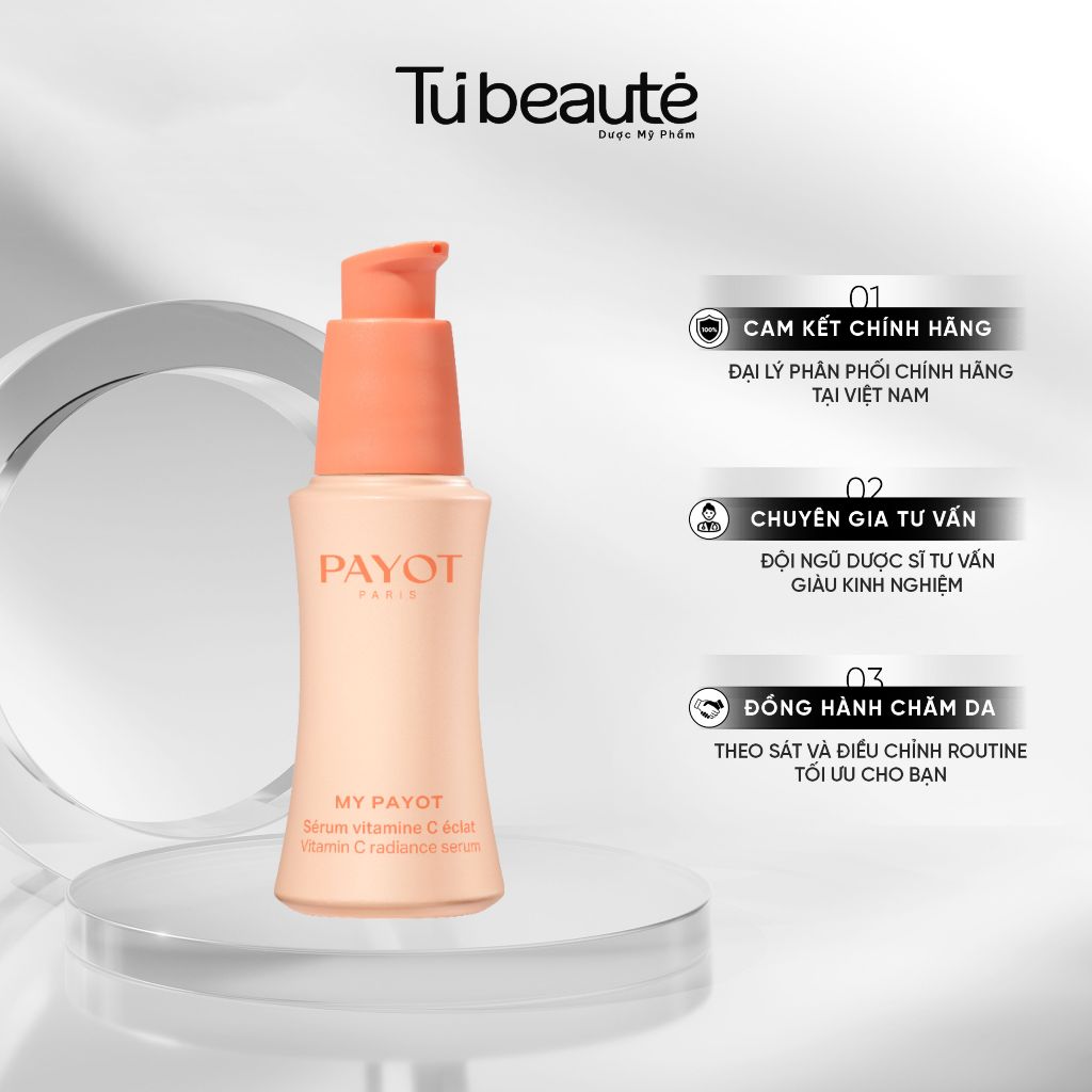 [HÀNG CÔNG TY] Tinh Chất Dưỡng Sáng Vitamin C 4% My Payot Vitamin C Radiance Serum