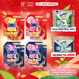  Combo 2 Nước giặt OMO Matic Hương Nước Hoa Comfort 4.1KG  túi  