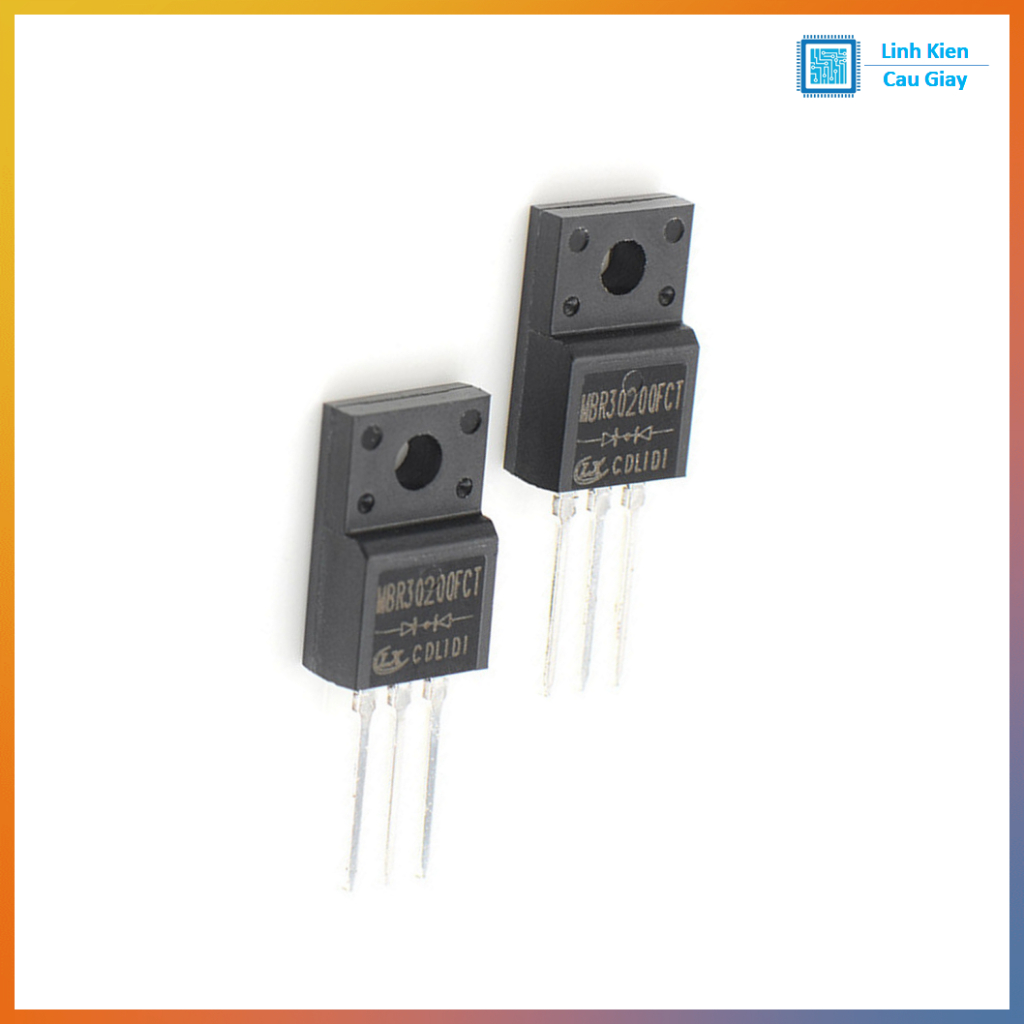 Diode Schottky MBR30200 30A 200V TO-220F