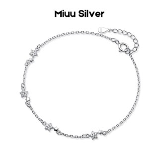  Lắc tay bạc 925 Comedy Bracelet Miuu Silver 