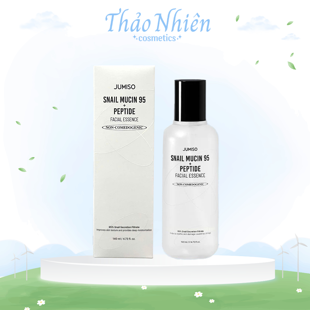 Tinh chất Jumiso Snail Mucin 95 + Peptide Facial Essence 140ml