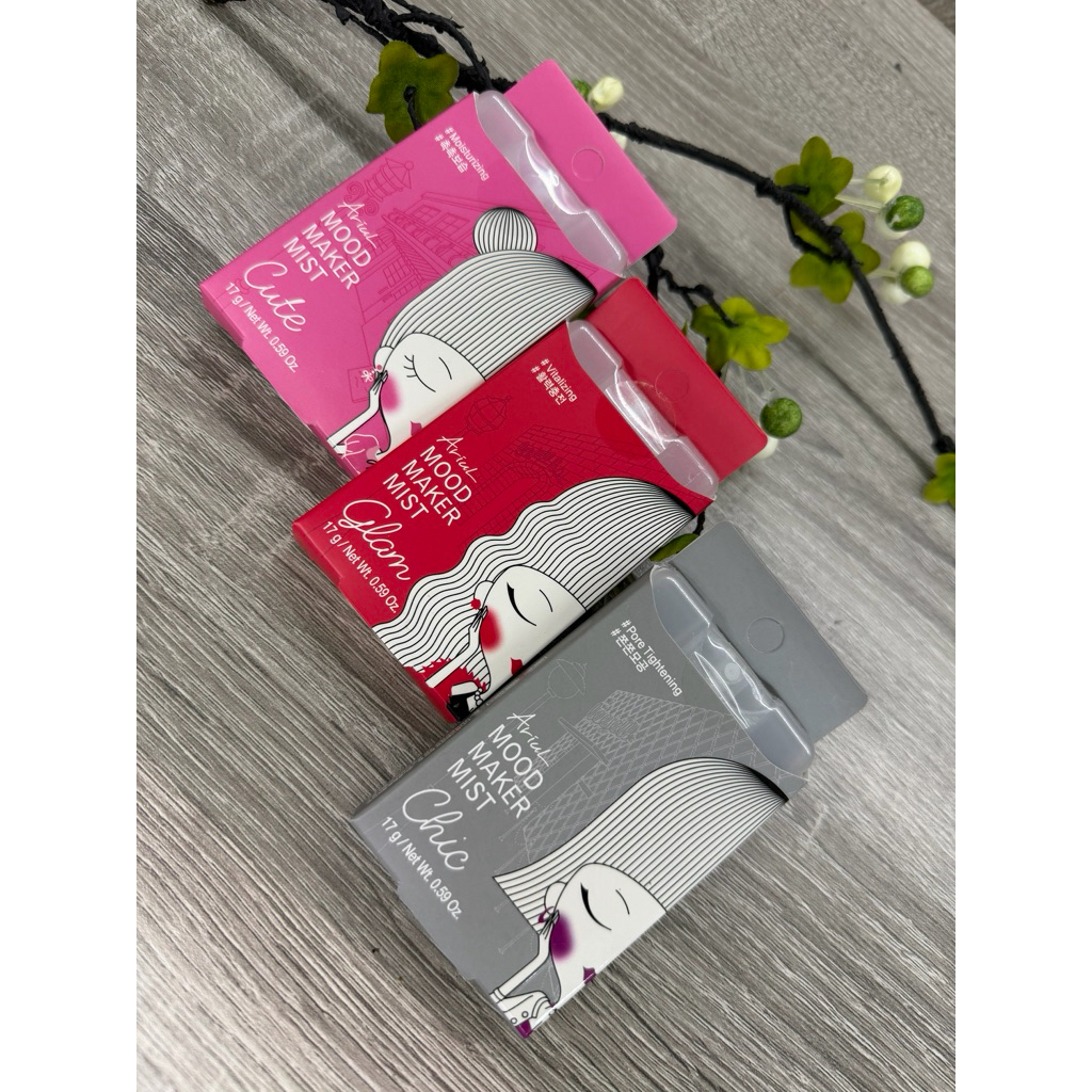 (combo3hop) Xịt Khoáng Ariul Dưỡng Âm Da Ariul moos Maker Mist 17g