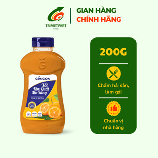  Sốt chấm kim quất mơ rừng GUNGON gia vị chấm thịt nướng hải sản sốt salad 200g 