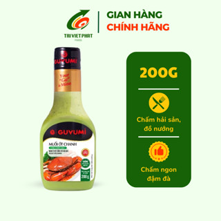  Muối ớt xanh đặc sản Nha Trang GUYUMI 200g muối ớt chanh nước chấm hải sản thịt nướng bbq đồ chay 