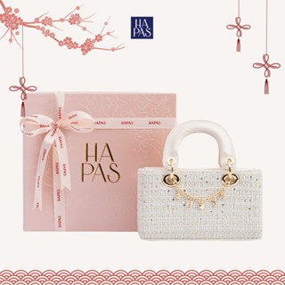   TWEED NO.2  Túi Xách Nữ Quai Đôi Dáng Hộp QuinX Bag Tweed HAPAS - Túi Xách Đi Chơi Sang Trọng 