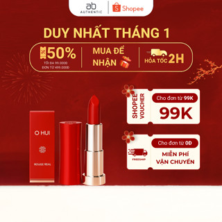    Sản phẩm bán chạy  Son Ohui Rouge Real Lipstick RW15 Real Rose mini son lì mềm mịn dưỡng môi - AB AUTHENTIC 