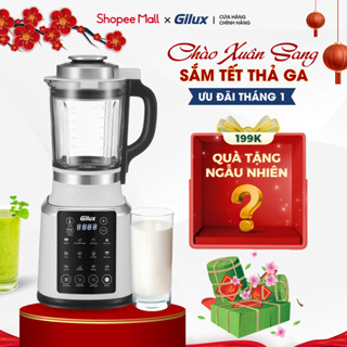  Máy làm sữa hạt Gilux cao cấp - có 15 chức năng tiện lợi - bảo hành 12 tháng 
