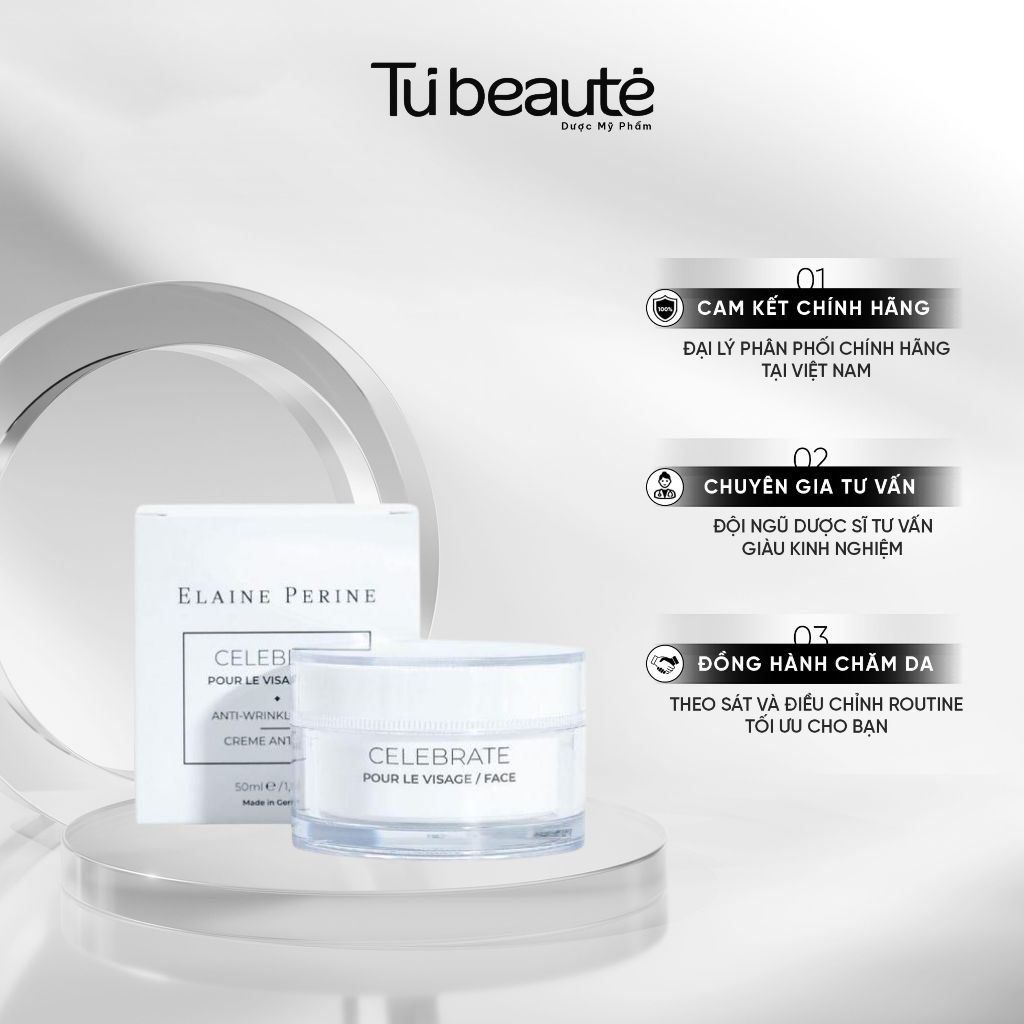 [HÀNG CÔNG TY] Kem Chống Lão Hoá Elaine Perine Celebrate 50ml