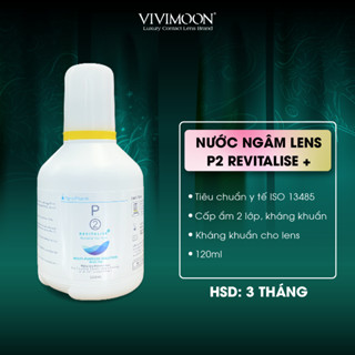  Nước ngâm cấp ẩm 2 lớp kính áp tròng P2 Revitalise VIVIMOON 