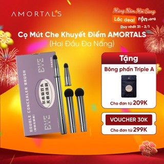  LIVE  Cọ Mút Amortals – Che Khuyết Điểm 2 Đầu Chuyên Dụng Mềm Mịn Không Tì Vết 