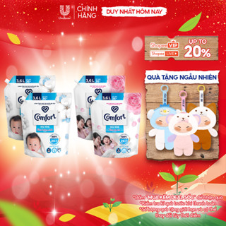  Combo 2 Túi Nước Xả Vải Comfort Dịu Nhẹ 3,6L 