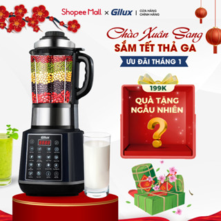  Máy làm sữa hạt Gilux 15 chức năng + TẶNG Quà Bí Mật - Máy Độ Ồn Thấp - Nắp Inox  PHIÊN BẢN NÂNG CẤP  