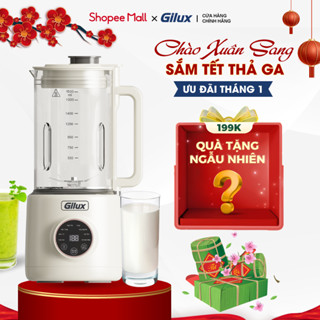  Máy làm sữa hạt Gilux + TẶNG Quà Bí Mật - Máy có 8 chức năng xay nấu tiện lợi - Bảo Hành 12 tháng 