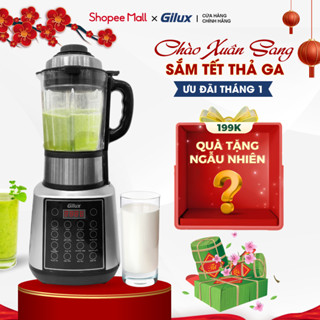  Máy làm sữa hạt Gilux chính hãng + TẶNG Quà Bí Mật - Xay nấu tự động - Công suất lớn 