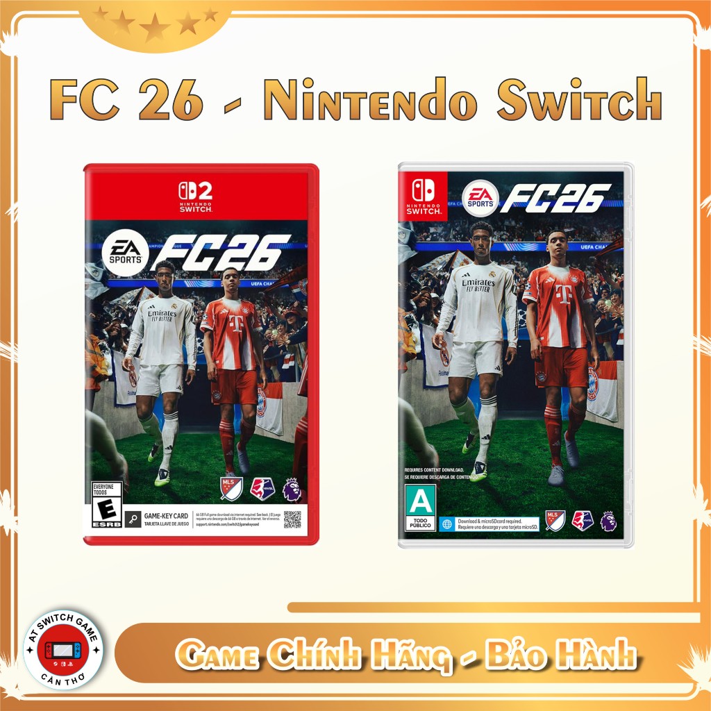 Đĩa Chơi Game FC 26 Cho Nintendo