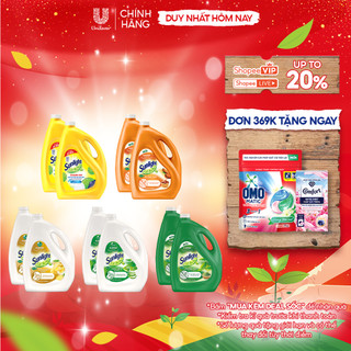  Combo 2 Nước rửa chén Sunlight Bio-care với thành phần từ 100% tự nhiên Chai 3.5kg 