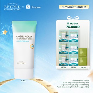   Beyond Official  Kem chống nắng giúp hạ nhiệt Angel Aqua Moisture Sun Cream BEYOND SPF 50+ PA++ 50ml 