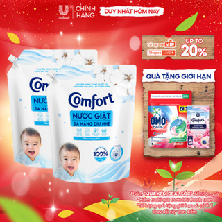  Combo 2 túi Nước Giặt Comfort Đa Năng Dịu Nhẹ 3,1KG 