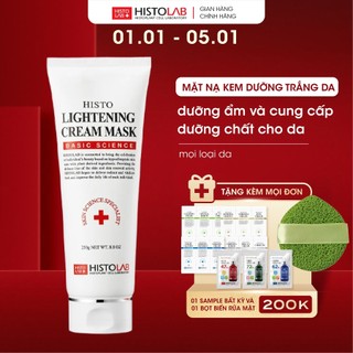  Mặt nạ kem dưỡng trắng da Lightening Cream Mask HISTOLAB 250g 