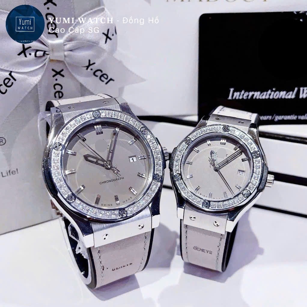 [Siêu Cấp Kèm Hộp ] Đồng Hồ Cặp Nam Nữ YUMI PILOTS Dây Cao Su Cao Cấp , Thời Trang Sang Trọng, Cá Tính FULLBOX